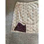 Muse Skirt‎ Women's Size 6 Skirt Ran Brown Floral Tan Photo 4