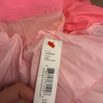 Alice + Olivia NWT pink ruffle gown skirt with slit Photo 9