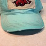 Arkansas Razorbacks Outdoor Cap‎ Ladies Fit Baseball Distressed Adjustable Hat Blue Photo 1