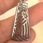 Sterling silver howlite pendant necklace Photo 10