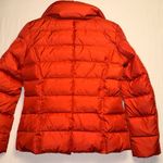 Marc New York  Down Puffer Jacket Red Quilted Zip Front Size M Photo 2