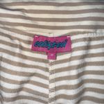 Edikted Kaeli Stripe Flare Pants - Beige Medium Photo 4