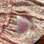 No Boundries Pink/Yellow/White Floral Smocked Short Sleeve Dress Size M Size M Photo 5