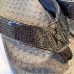 Vionic  Black Sequined Thong Sandals Womens 7 Beachy Summer Comfort Shoes Photo 6