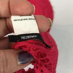 TEZENIS Pink Crochet Tie back bra Top Size 32 Photo 2
