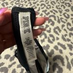 PINK - Victoria's Secret  Black Multicolor Bikini Top Photo 2