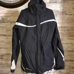 Columbia Interchange Dark Grey Hooded Waterproof Windbreaker Jacket Womens SM Photo 0