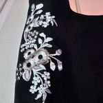 Black suede skirt Size L Photo 1