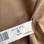 Stradivarius  Khaki Lightweight Sleeveless Open Front Trench w Attached Sash S Photo 10