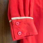 Urban Outfitters Orange Long Sleeve Bow Mini Dress Photo 5