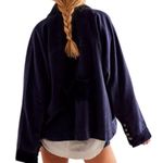 Free People We The Free Viva Surplus Denim Jean Jacket in Starless Sky Sz M Photo 1