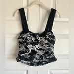 Free People Printed Two Tone Tank in Toile NWOT Size Large Photo 5