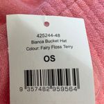 Cotton On pink fairy floss terry cloth Bianca bucket hat new Photo 1