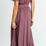 Baltic Born Vintage Plum Naomi Short Sleeve Maxi Dress Photo 1