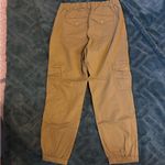 Sundance green floral embroidered cargo pants Size 8 Photo 2