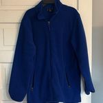 Lands' End Royal Blue  Tunic Style Fleece Jacket Photo 0