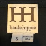 Haute Hippie  Small Black Sleeveless Tank Blouse Photo 9