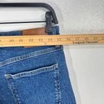 We The Free Free People  Risk Taker High-Rise Straight Jeans Raw Hem Women's 29 Photo 6