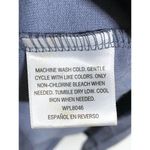 Style & Co  Sport Blue Full Zip Velour Track Jacket Hoodie Womens XL Stretch Photo 7