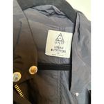 Unif x Urban Outfitters Windbreaker Trenchcoat Black Full ZIp Trenchcoat Size XS Photo 3