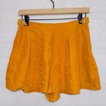 Urban Outfitters Women's Orange High Waisted Silky Flowy Mini Shorts size 2 Photo 0