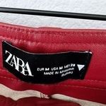 ZARA Faux Leather Pants Photo 4