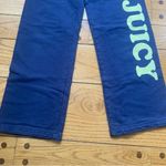 Juicy Couture  Pam Gela Be Juicy Straight Leg Sweatpants Blue Women's Petite Photo 1