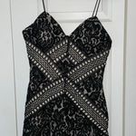 Selfie Leslie Black Lace Romper Photo 1