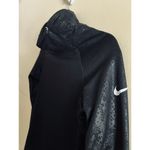 Nike Pro Dri Fit Womens Black Warm Heights Vixen Quarter Zip Mock Neck Top Sz Sm Photo 4