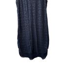 French Connection Flat Half Beaded Navy Blue Slip Dress Women's Size 4 Photo 3
