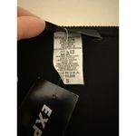 EXPRESS Vintage 2000s Vtg y2k  Black 3/4 Sleeve Fringe Crop Top S NWT Western Photo 2