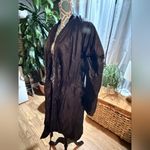 Athleta  Summit Black Insulated Longline Parka Rain Jacket Size Medium Photo 4