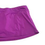 Lands' End size 8 Mini swim skirt w slit tummy control Purple 360767 Photo 3
