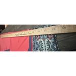 Free People  M Boho Stripe Print Tunic Top Modal Mini Dress Oversized Soft Comfy Photo 3