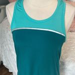 Women's Athletic Teal Tank Top Green Photo 2