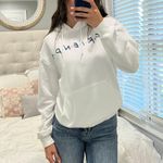 Friends White Sweatshirt Size M Photo 1