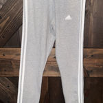 Adidas  NEW Women's Sz Small Loungewear Essentials 3 Stripes Legging Gray Photo 0