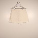 Free People NWT  Destroyed Denim Mini Skirt Photo 7