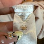 The Frock NYC Peach Midi Dress button down front long sleeve Pockets Modest XL Orange Photo 7