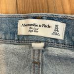 Abercrombie & Fitch NWT The Dad High Rise Criss-Cross Crossover Waist Jeans S 37 Photo 5