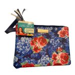 The Pioneer Woman Heritage‎ Floral Cosmetic Bag Blue Photo 0