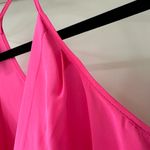Amanda Uprichard Hot Pink Silk Strappy Camisole Racerback Blouse, Size S Photo 4