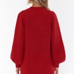 Show Me Your Mumu Red Sweater Dress Photo 1