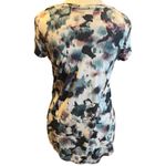 Simply Vera, Vera Wang Simply Vera‎ Vera Wang Multicolor Abstract Short Sleeve Top Women's XS Casual Photo 3