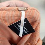 Free People  Orange Ruffle Collared Crop Top - Size Small Photo 5