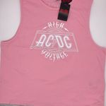 Pimkie NWT AC/DC HIGH VOLTAGE PINK TANK Photo 2