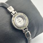 Avenue Silver Black Band Stainless Steel 22mm Women’s Quartz Watch Working Photo 2