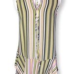 Libby Edelman Striped Peplum Babydoll Tank Top Photo 2