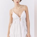 ASTR The Label Cassie Tiered White Maxi Dress- Saks5th Ave Photo 6