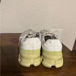 On Running Sneakers in Cream and Maroon with Yellow Soles Red Size 9.5 Photo 5